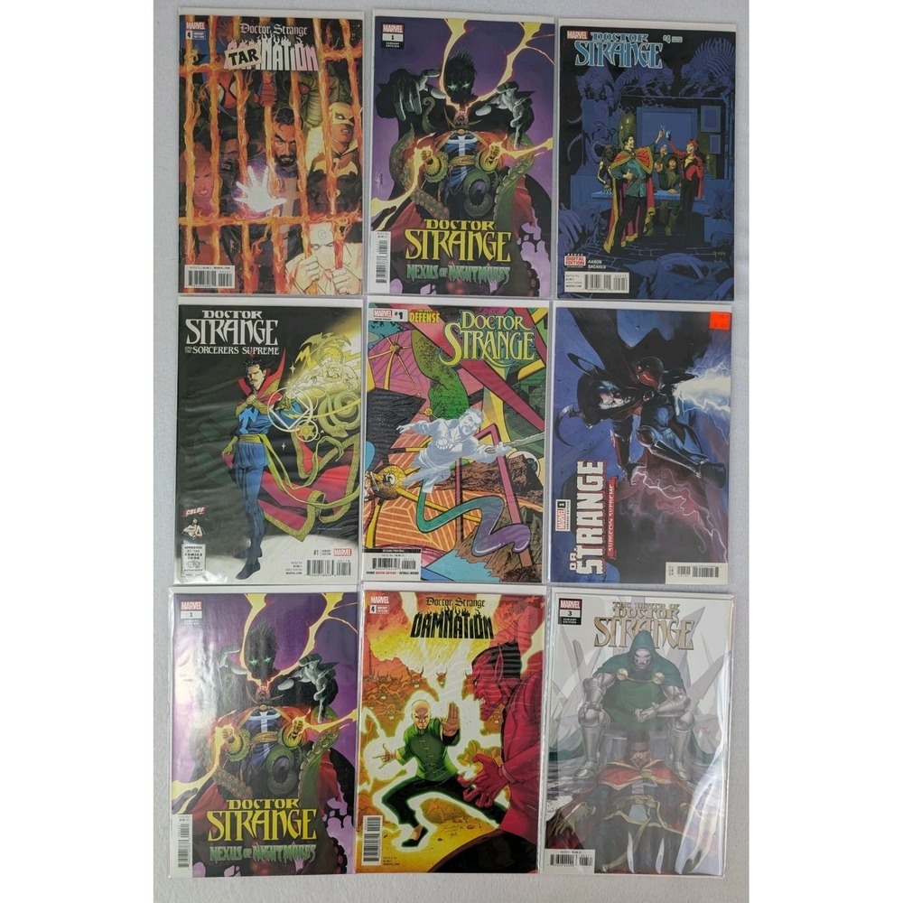 Marvel Doctor Strange Variant‎ Lot 9 Comics Sorcerer Supreme Modern